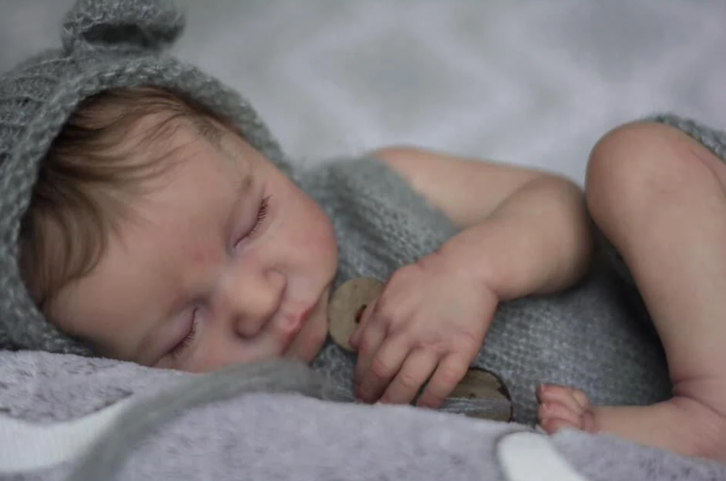 Heaven Doll Sofia, Oliver 18" inch Realistic Full Body Reborn Baby Doll Flexible Sleeper