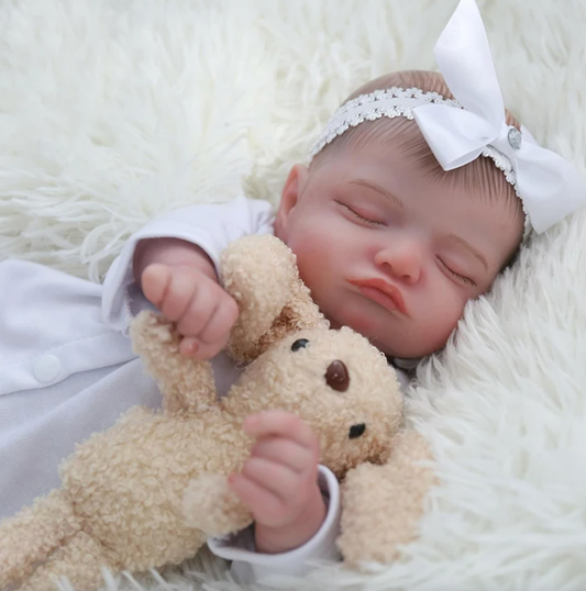 48CM Reborn Baby Doll Rosalie Newborn Sleeping Baby